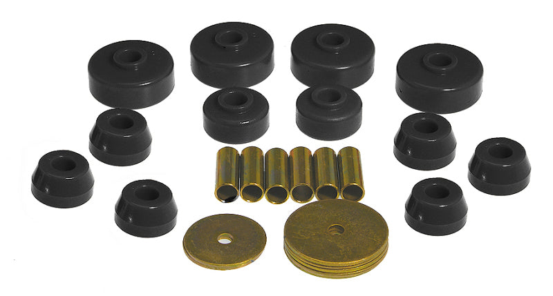 Prothane 79-88 Toyota Truck 4wd Body Mount Kit - Black Bushing Kits Prothane
