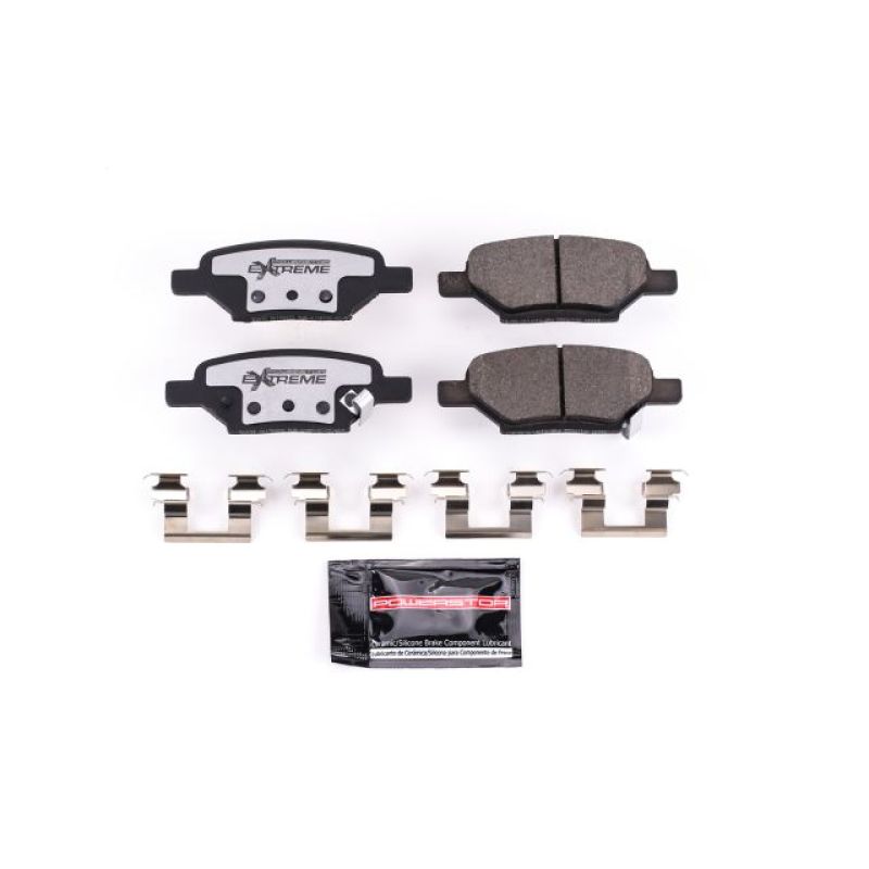 Power Stop 05-08 Chevrolet Cobalt Rear Z26 Extreme Street Brake Pads w/Hardware Brake Pads - Performance PowerStop