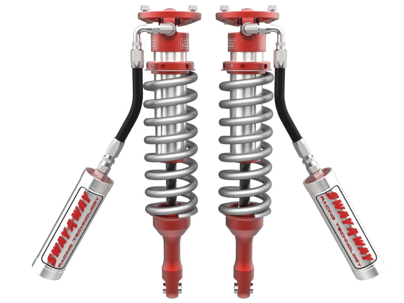 aFe 05-22 Toyota Tacoma / 03-09 4Runner V6 4L Sway-A-Way 2.5 Front Coilover Kit w/ Remote Reservoirs Coilovers aFe