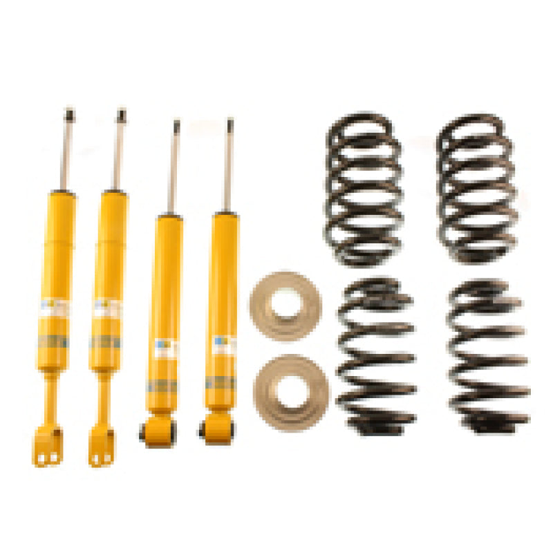 Bilstein B12 2003 Audi A4 Quattro Base Front and Rear Complete Suspension Kit Shock & Spring Kits Bilstein
