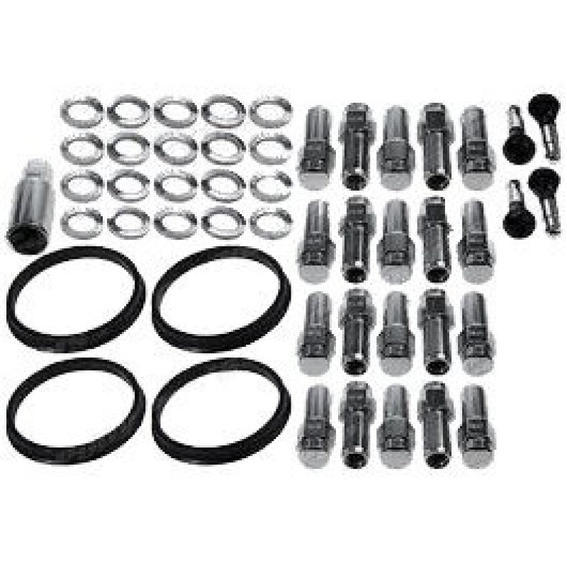 Race Star 14mmx1.50 CTS-V Open End Deluxe Lug Kit - 20 PK Lug Nuts Race Star