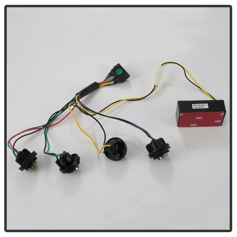 Spyder Audi TT 00-06 Euro Style Tail Lights Black ALT-YD-ATT99-BK Tail Lights SPYDER