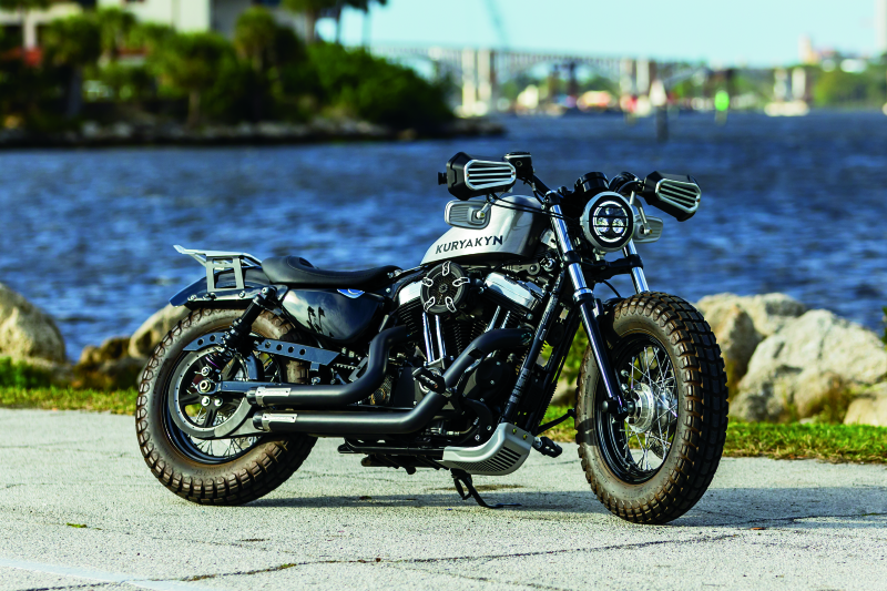 Kuryakyn Dillinger Handguards Silver Bolts Kuryakyn