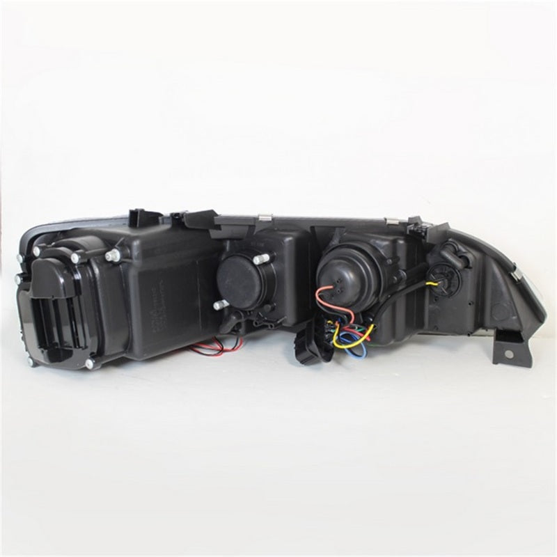 Spyder Mazda 6 03-05 With Fog Lights Projector Headlights LED Halo DRL Smke PRO-YD-M603-FOG-DRL-SM Headlights SPYDER