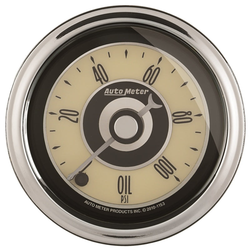 Autometer Cruiser Ad 2-1/16in Full Sweep Electric 0-100 PSI Oil Pressure Gauge Gauges AutoMeter