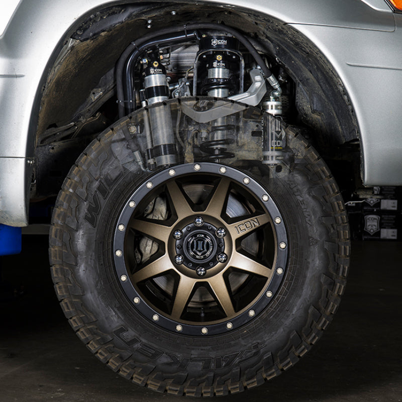 ICON 03-09 Lexus GX470 0-3.5in Stage 5 Suspension System w/Billet UCA Coilovers ICON