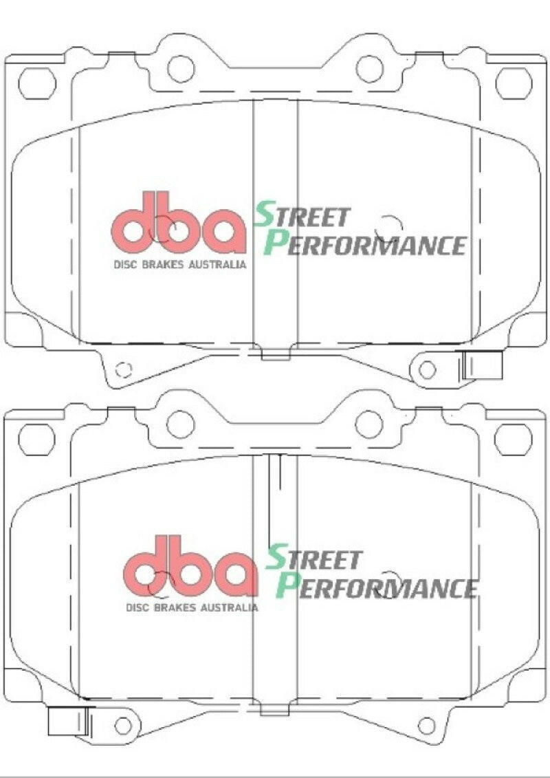 DBA 98-07 Lexus LX470 SP Performance Front Brake Pads Brake Pads - Performance DBA