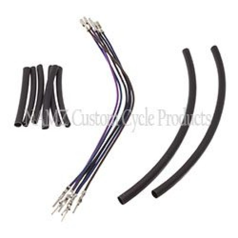 NAMZ 96-15 V-Twin Sportster/Dyna/Softail Models Front Turn Signal Extension 15in. Wiring Harnesses NAMZ