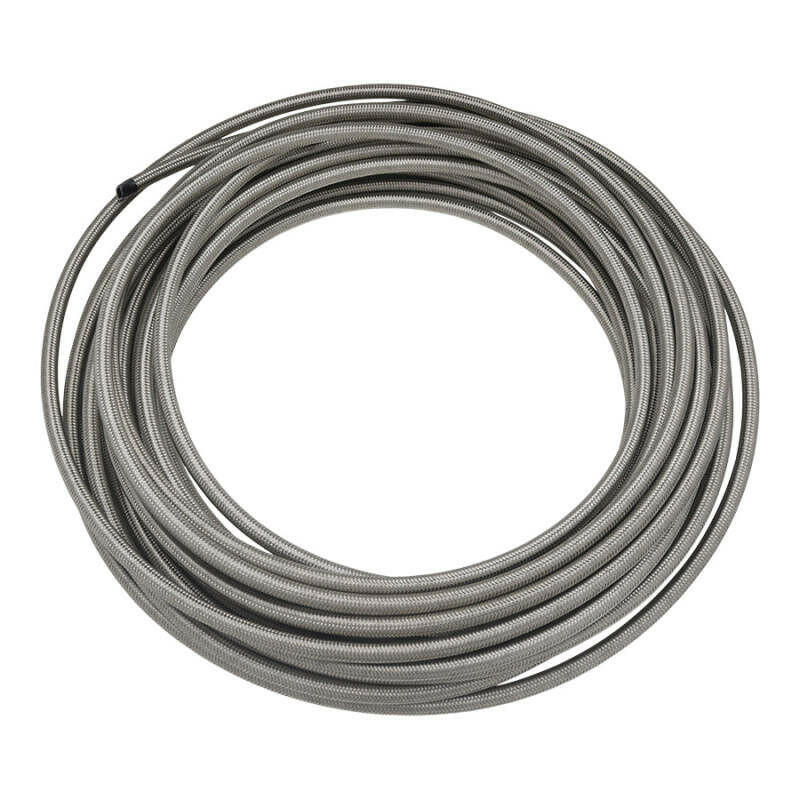 DeatschWerks 6AN Stainless Steel Double Braided CPE Hose - 50ft Hoses DeatschWerks
