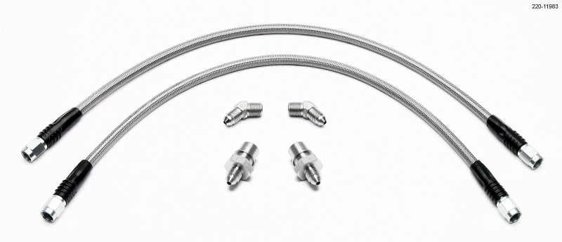 Wilwood Flexline Kit BMW E46 Front Brake Line Kits Wilwood