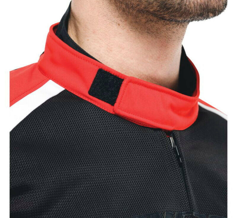 Dainese Hydraflux 2 Air D-Dry Jacket Black/Lava Red Size - 48 Jackets - Textile Dainese