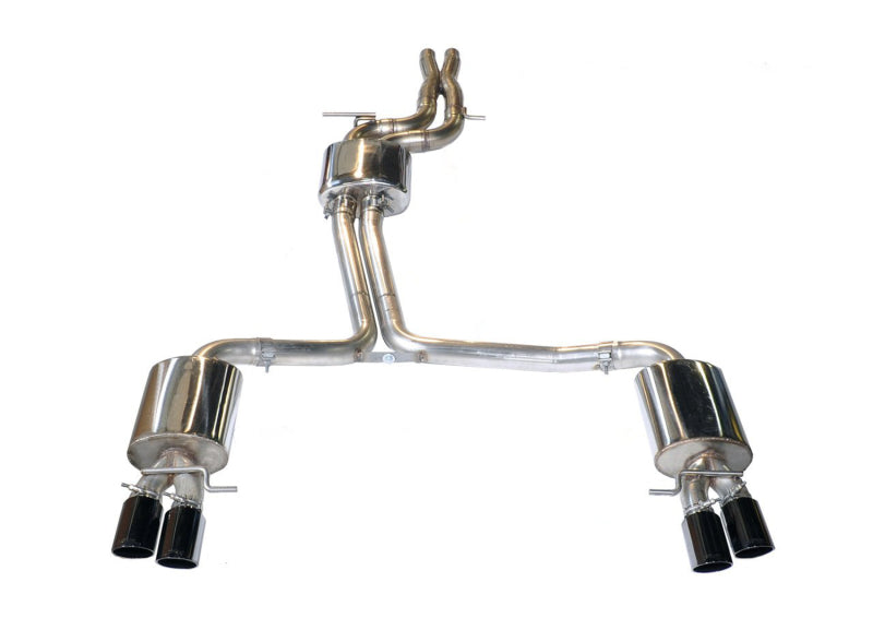 AWE Tuning Audi B8.5 S5 3.0T Touring Edition Exhaust System - Diamond Black Tips (102mm) Catback AWE Tuning