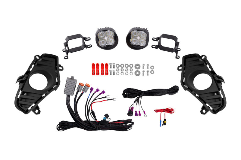 Diode Dynamics 19-22 Toyota RAV4 SS3 Add-On Fog Lamp Kit - White Max Fog Lights Diode Dynamics