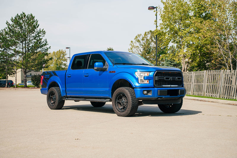 Corsa 15-20 Ford F-150 3.5L (157in WB) 3.0in Lightning Exit Catback w/ 3.5in Twin Black PVD Pro Tips Catback CORSA Performance