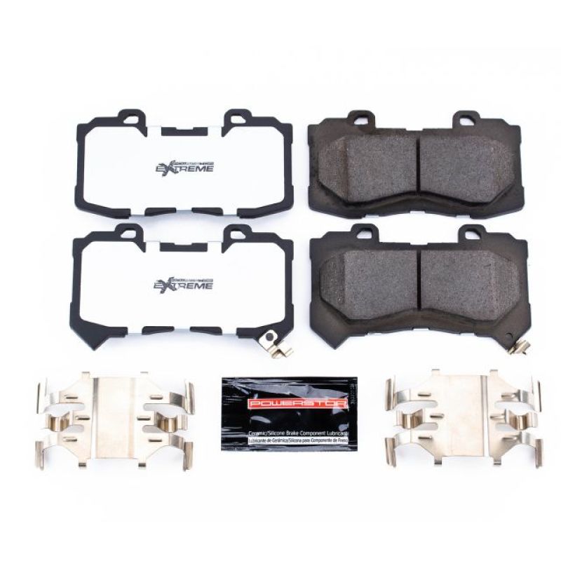 Power Stop 15-19 Chevrolet Colorado Front Z36 Truck & Tow Brake Pads w/Hardware Brake Pads - Performance PowerStop