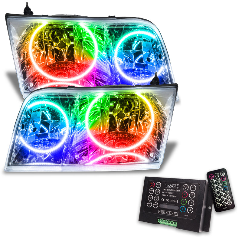 Oracle 98-11 Ford Crown Victoria SMD HL - Chrome - Halogen - ColorSHIFT w/ 2.0 Controller Headlights ORACLE Lighting