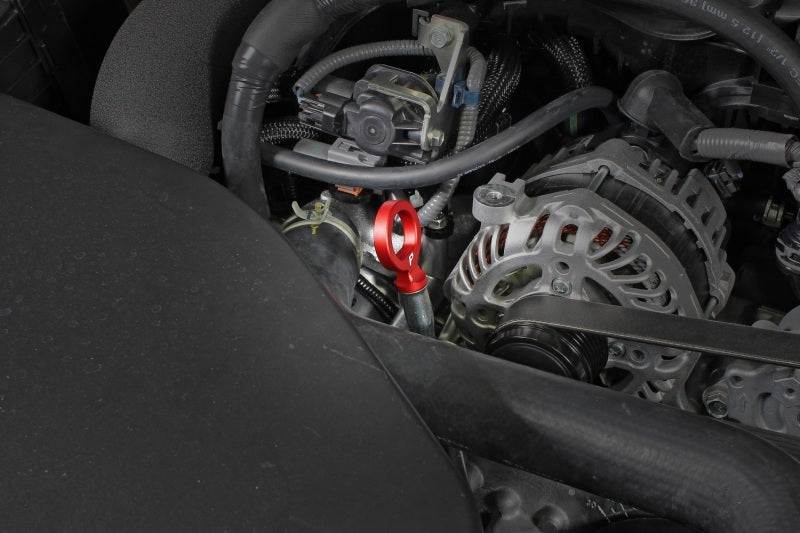 PERRIN 15-25 Subaru WRX & 13-25 BRZ/FR-S/86/GR86 Dipstick Handle Loop Style - Red Dipsticks Perrin Performance