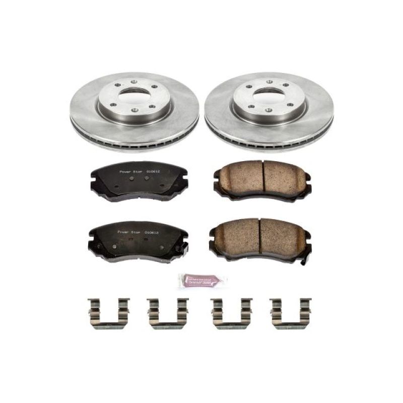 Power Stop 03-05 Hyundai Sonata Front Autospecialty Brake Kit Brake Kits - OE PowerStop