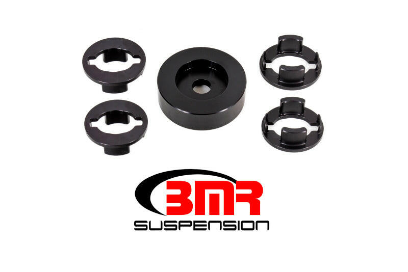 BMR 16-17 6th Gen Camaro Differential Lockout Bushing Kit (Aluminum) - Black Differential Bushings BMR Suspension