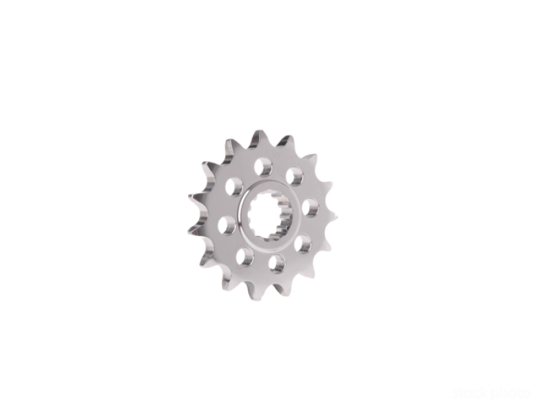 Vortex Racing Steel Front Sprocket 520 15 Tooth- Silver Sprockets Vortex Racing