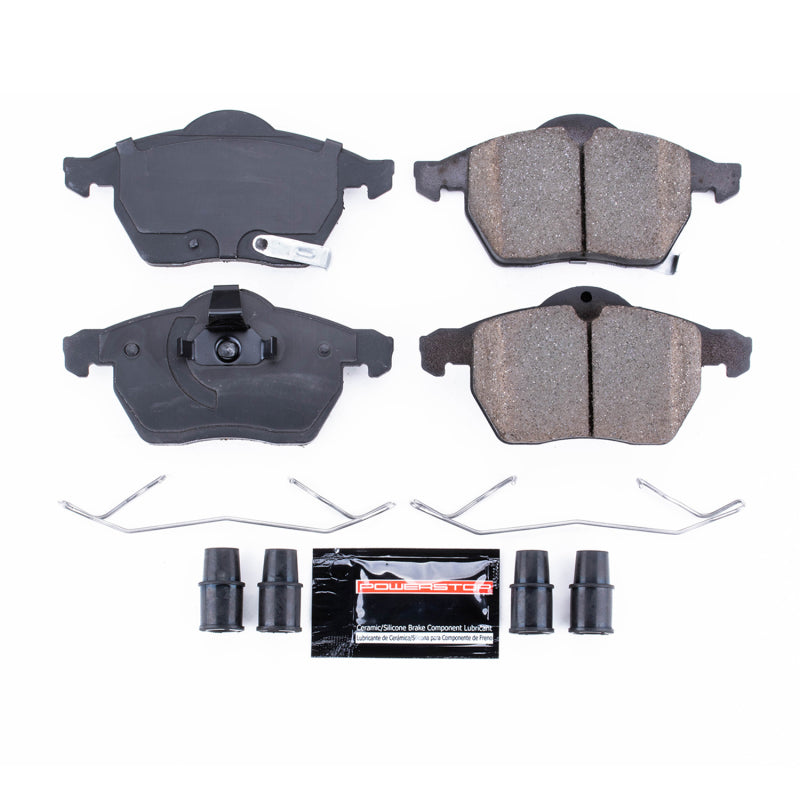 Power Stop 99-03 Saab 9-3 Front Z23 Evolution Sport Brake Pads w/Hardware Brake Pads - Performance PowerStop