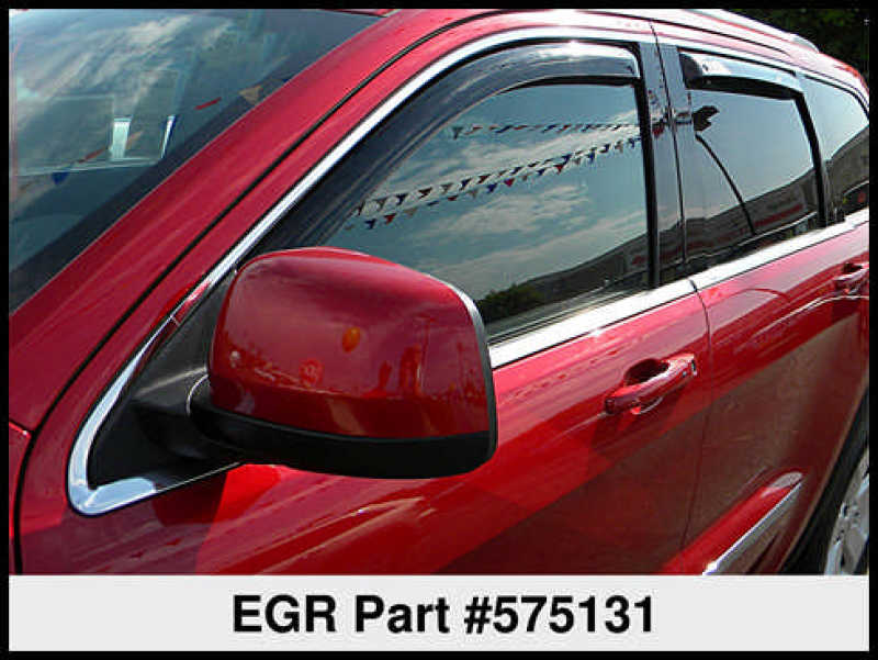 EGR 11+ Jeep Grand Cherokee In-Channel Window Visors - Set of 4 Wind Deflectors EGR