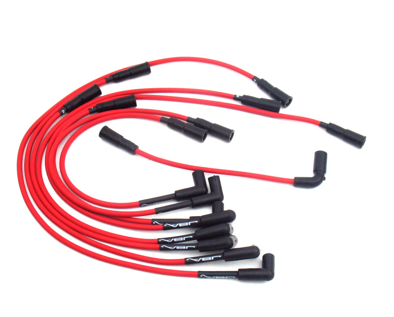JBA 93-97 Chevrolet Camaro 5.7L LT1 Ignition Wires - Red Spark Plug Wire Sets JBA