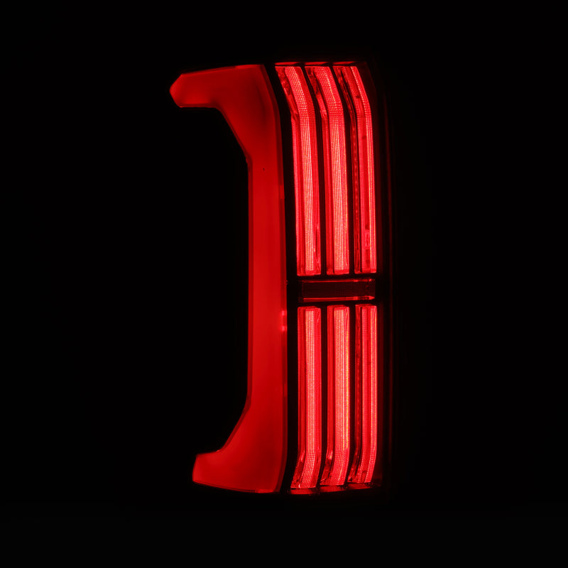 AlphaRex 24-25 Toyota Tacoma NOVA-Series LED Prismatic Tail Lights - Alpha-Black Tail Lights AlphaRex