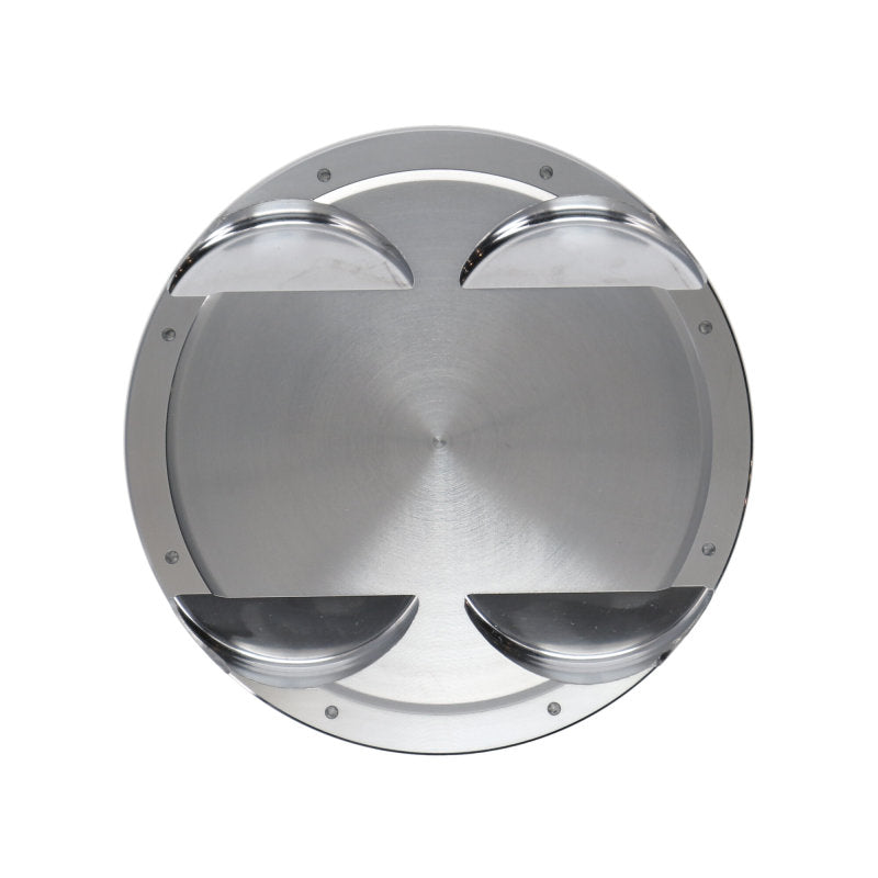 Manley Mitsubishi 4B11 86mm Bore 9.0:1 CR -5cc Dish Turbo Tuff Piston Set w/ Rings Piston Sets - Forged - 4cyl Manley Performance