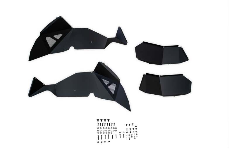 DV8 Offroad 18-24 Jeep Wrangler JL Rear Inner Fenders Wheel Well Liners DV8 Offroad