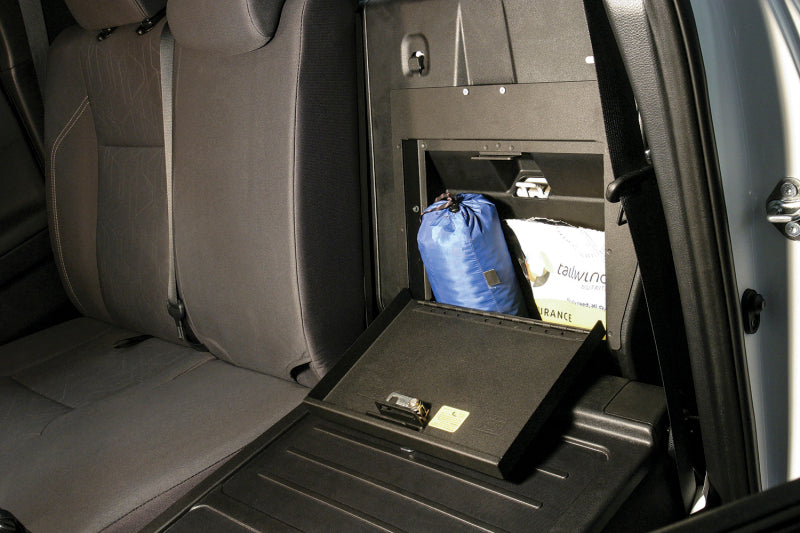Tuffy 05-23 Toyota Tacoma Behind Seat Cubby Cover W/ Combo Lock Cargo Boxes & Bags Tuffy Products