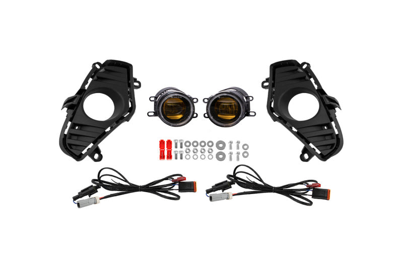 Diode Dynamics 22-25 Toyota RAV4 Elite Series Fog Lamp Kit - Yellow Fog Lights Diode Dynamics