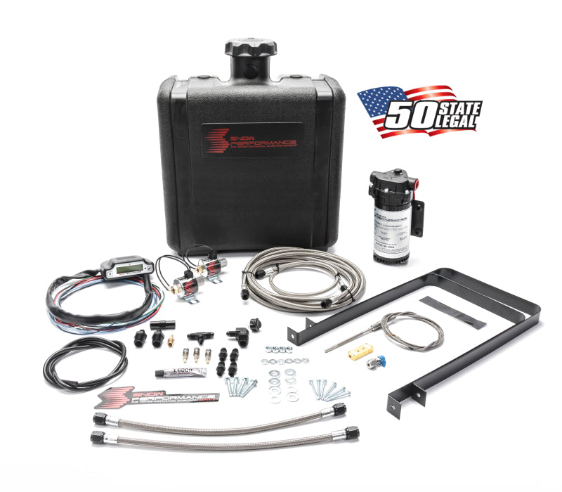 Snow Performance Stg 3 Boost Cooler Water Injection Kit TD Univ. (SS Braided Line and 4AN Fittings) Water Meth Kits Snow Performance