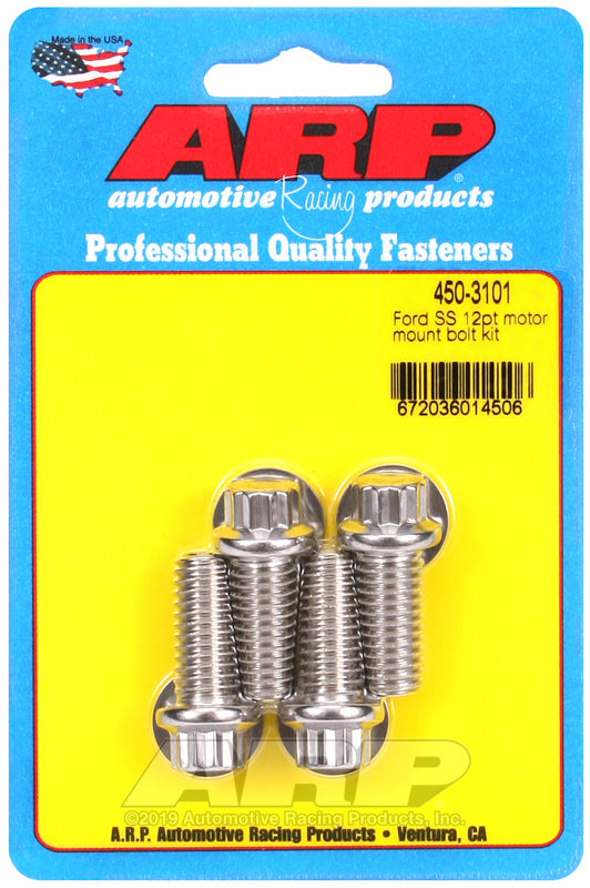 ARP Ford SS 12pt Motor Mount Bolt Kit Hardware Kits - Other ARP