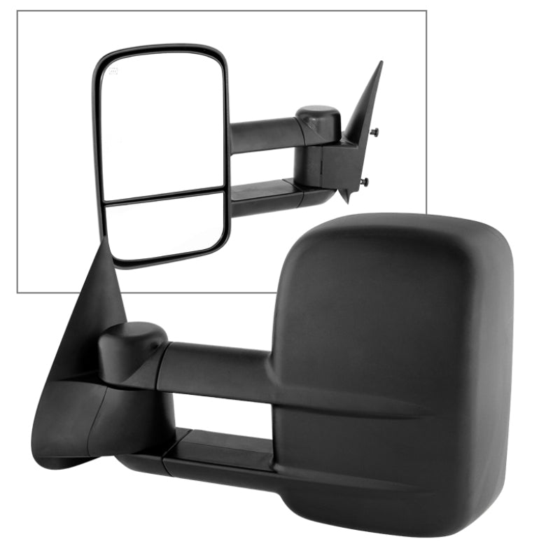 xTune Chevy Silverado 99-02 Manual Extendable Power Heated Adjust Mirror Left MIR-CS99-PW-L Side Mirrors SPYDER