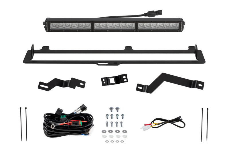 Diode Dynamics 2022+ Toyota Tundra Pro Grille 18in Lightbar Kit Light Bars & Cubes Diode Dynamics