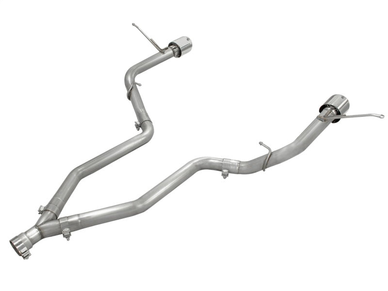 aFe MACHForce XP 14+ Jeep Grand Cherokee V6 3.0L (td) 2.5in DPF-Back 409SS Exhaust w/o Resonators DPF Back aFe