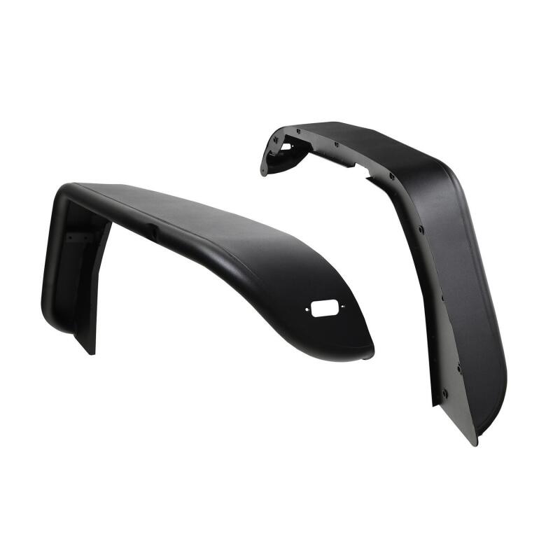 Westin 18-20 Jeep Wrangler JL / 20 Gladiator Tube Fenders - Front - Textured Black Fenders Westin