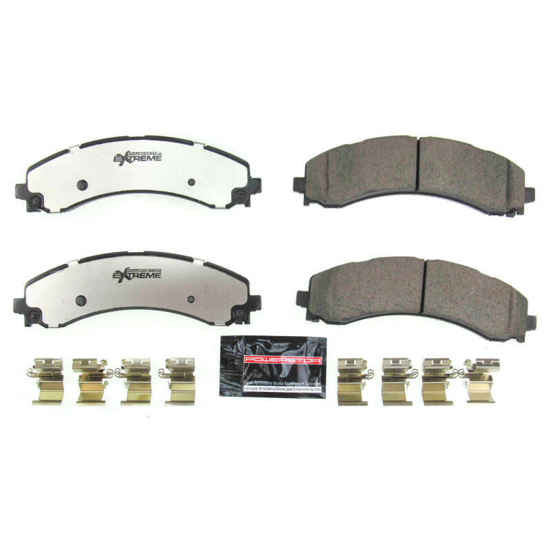 Power Stop 2019 Ram 3500 Rear Z36 Truck & Tow Brake Pads w/Hardware Brake Pads - Performance PowerStop