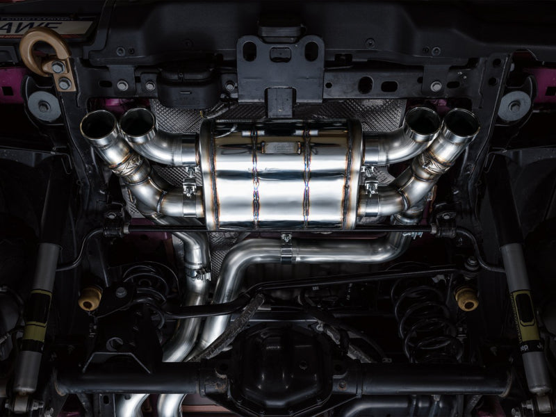 AWE Tuning 21+ Wrangler 392 Switchpath Cat-Back Exhaust- Quad BashGuards Catback AWE Tuning