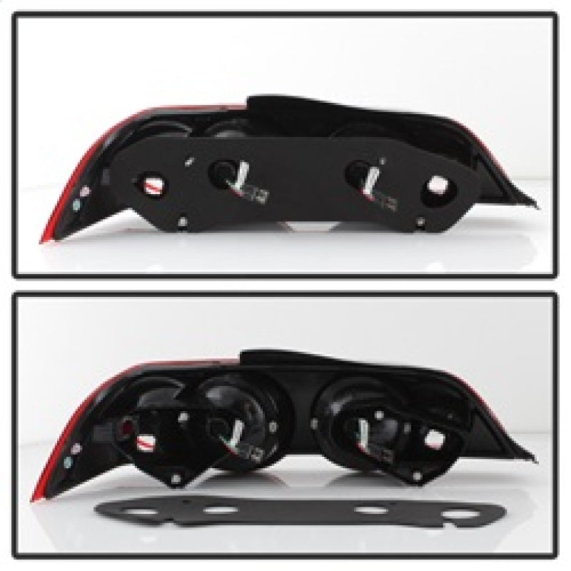 Spyder Acura RSX 02-04 LED Tail Lights Red Clear ALT-YD-ARSX02-LED-RC Tail Lights SPYDER