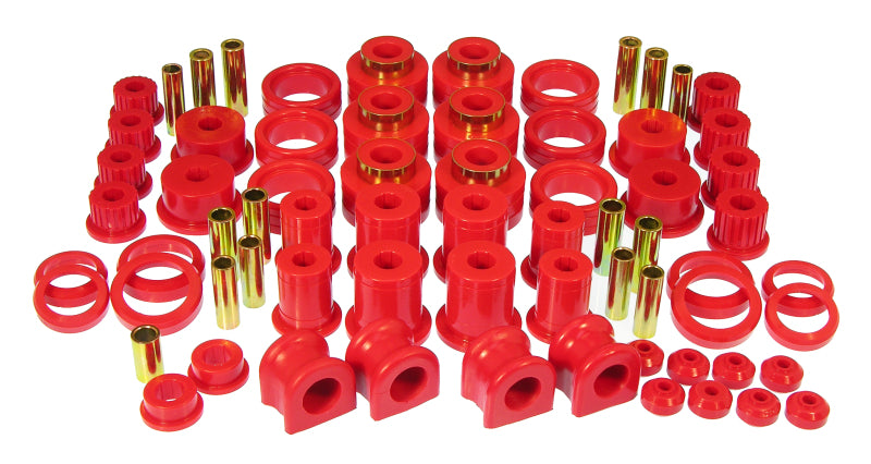 Prothane 94-01 Dodge Ram 4wd Diesel/V10 Total Kit - Red Bushings - Full Vehicle Kits Prothane