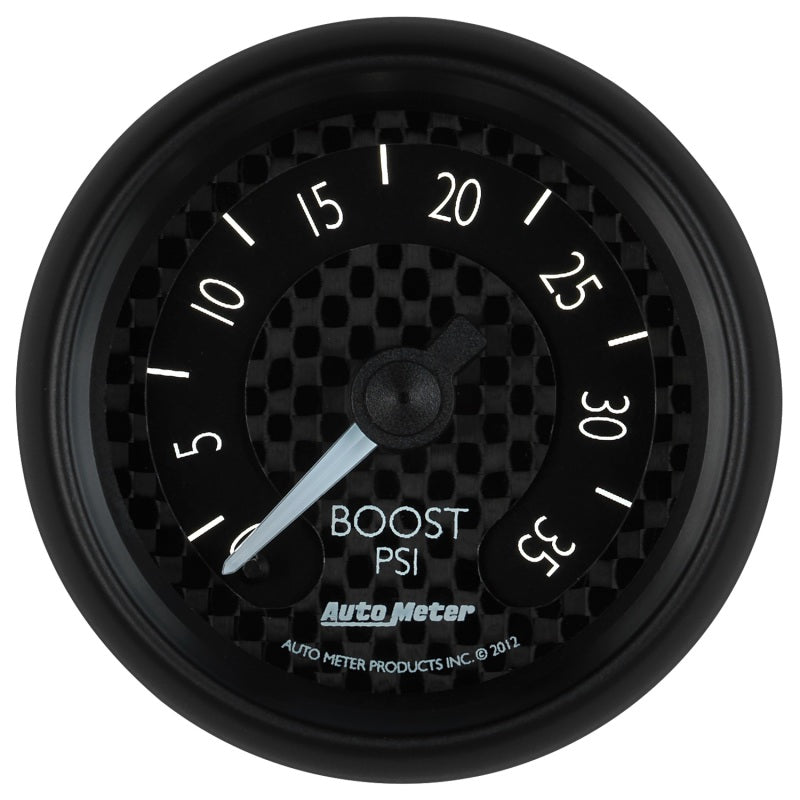 Autometer GT Series 52mm Mechanical 0-35 psi Boost Gauge Gauges AutoMeter