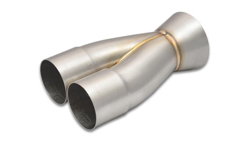 Vibrant 2-1 SS Merge Collectors (2-1/2in Inlet Slipover ID 3-1/2in Outlet OD) - Sold Individually Merge Collectors Vibrant