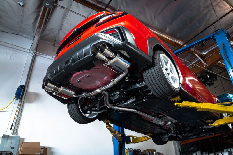 REMARK 22+ Subaru WRX VB Stainless Steel Quad Tip Catback Exhaust - Resonated Catback Remark