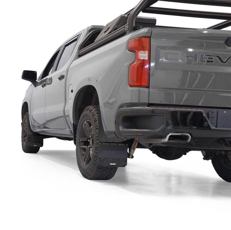 Putco 20-22 Chevrolet Silverado HD / GMC Sierra HD - Set of 2 Mud Skins - HDPE - (Front) Mud Flaps Putco