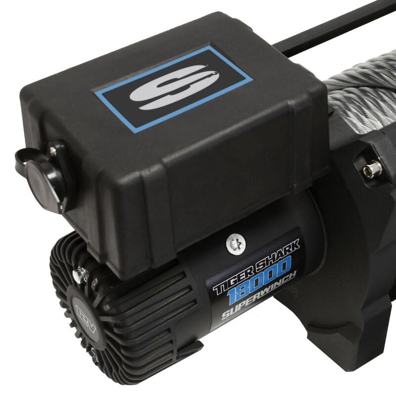 Superwinch 18000 LBS 12V DC Wire Rope Tiger Shark Winch Winches Superwinch