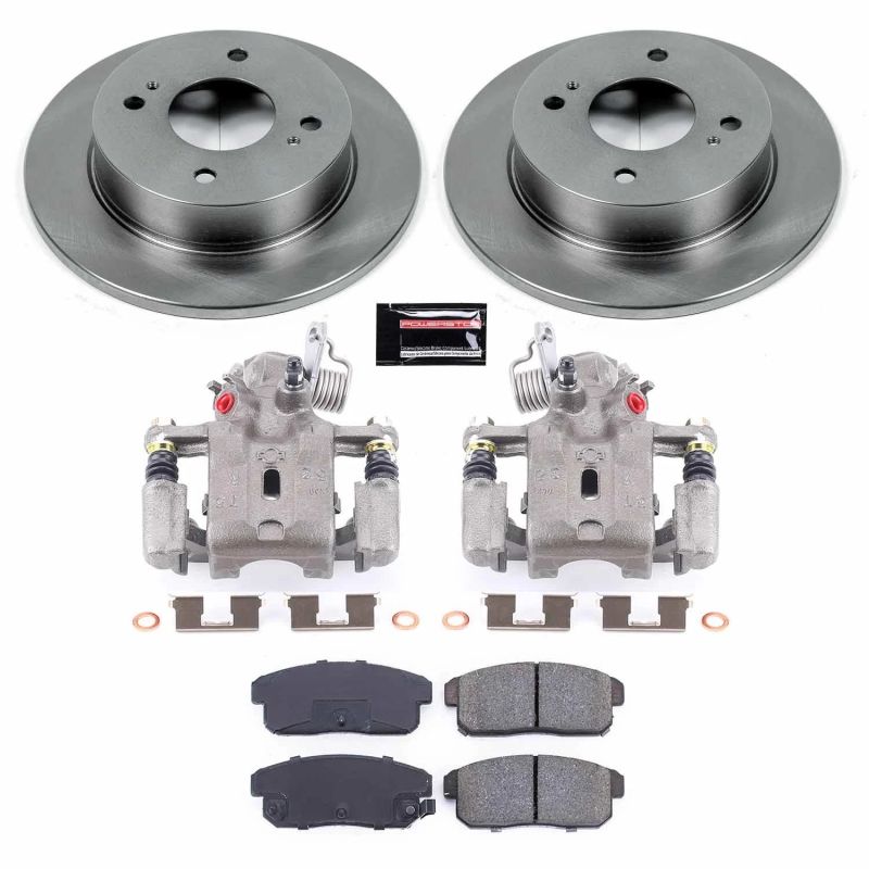 Power Stop 01-02 Infiniti G20 Rear Autospecialty Brake Kit w/Calipers Brake Kits - OE PowerStop
