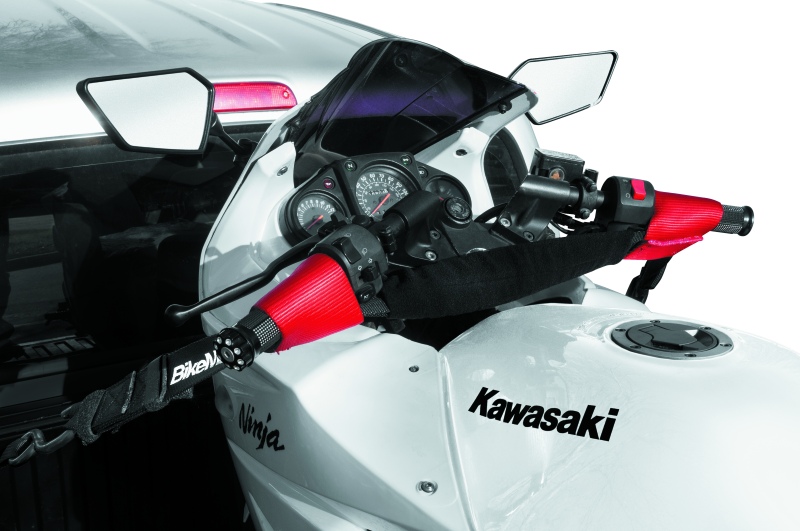 BikeMaster Bar Harness Tiedown Assist - Black/Red Cargo Tie-Downs BikeMaster