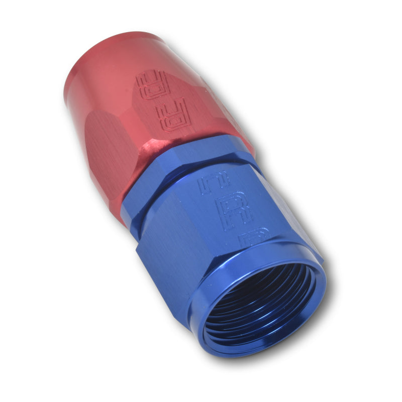 Russell Performance -20 AN Red/Blue Straight Full Flow Hose End Fittings Russell